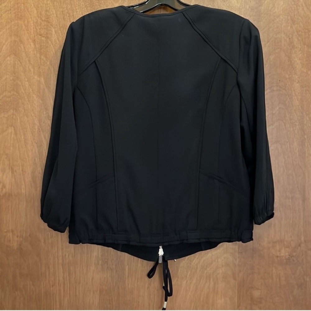 Cache Black Utility Jacket With Drawstring Waist … - image 5